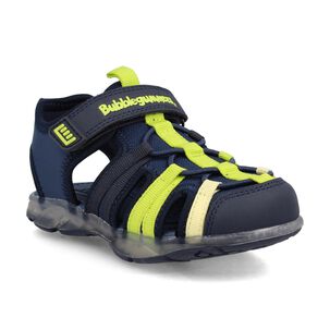 Sandalia Ni&ntilde;o Bubblegummers Unai Negro - Gris